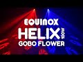 Equinox Helix 100W Gobo Flower DJ Light Effect - White Housing