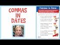 Comma Usage in Dates