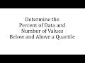 Understanding the Five Number Summary and Quartiles