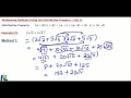 Distributive Property and Radicals
