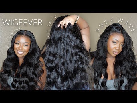 HOLIDAY LOOK! BODY WAVE PRE-EVERYTHING WIG INSTALL | WIGFEVER