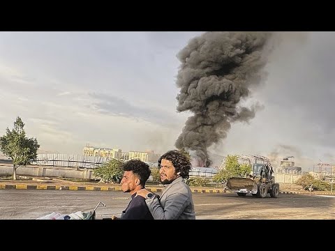 YouTube video thumbnail: Israeli Airstrikes Targeting Iran-Backed Houthis Rock Yemen's Capital
