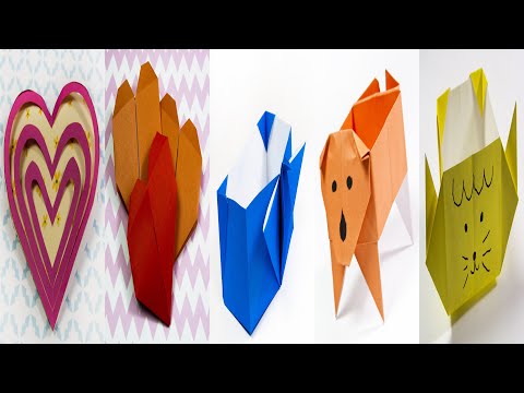 5 Easy Paper folding Craft #12