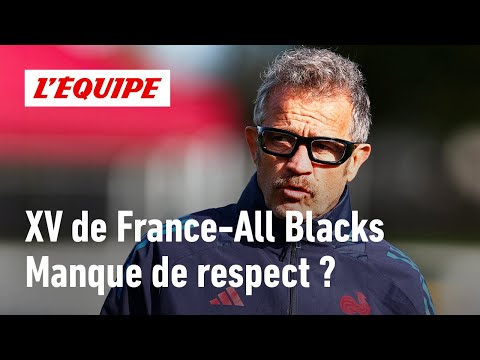 XV de France : un manque de respect envers les All Blacks ?