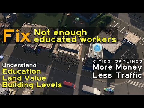 cities skylines not enough workers