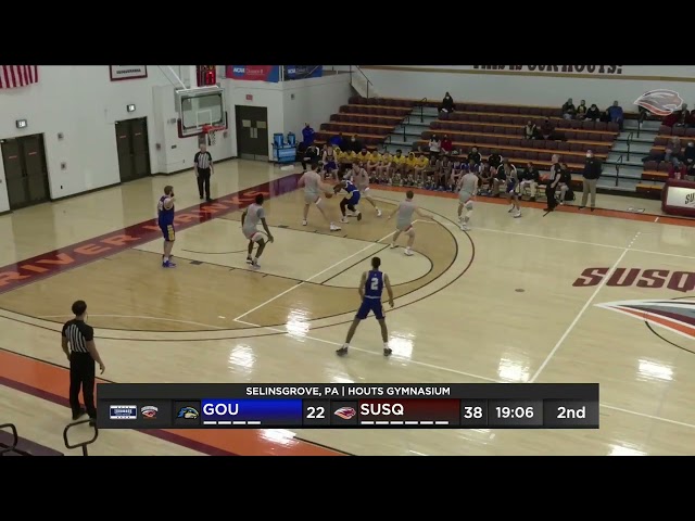 Goucher Men's Basketball Highlights at Susquehanna 1/22/22