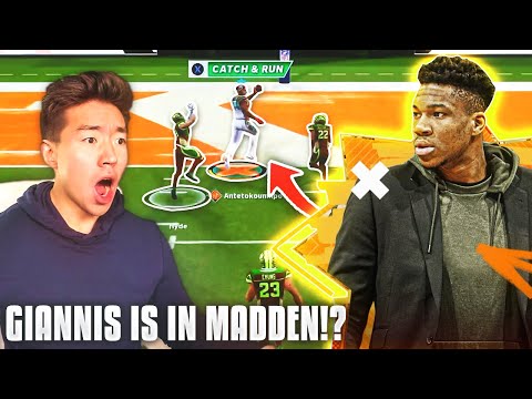 THEY ADDED GIANNIS THE 'GREEK FREAK' IN MADDEN! NBA MVP DOMINATING! Madden 21