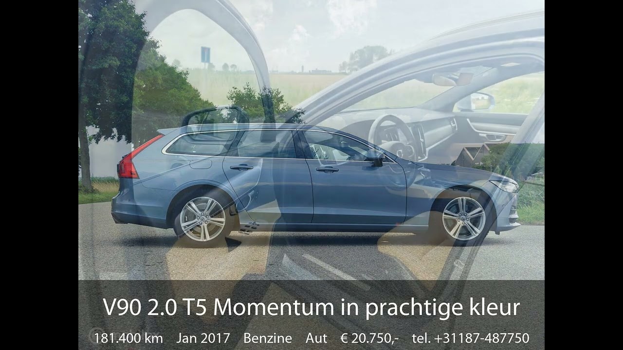 Aperçu vidéo du Volvo V90 T5 (2017)