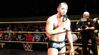 Tye Dillinger se despide del publico de NXT