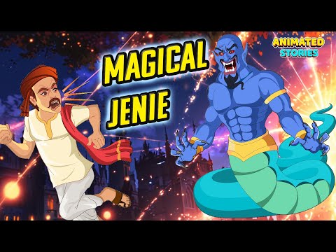 Magical Jenie | Stories In English | English Fairy Tales | English Stories | Learn English | Cartoon