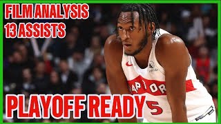 Is Immanuel Quickley Actually a Playoff Point Guard? - Film review - 13 assists Raptors vs Celtics