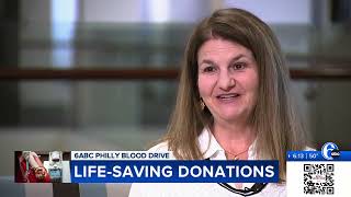 Red Cross volunteer saved by blood donors shares her own story