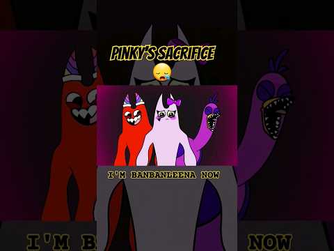 PINKY BECOMES BANBALEENA ☹️ #shortsfeed #viral #share