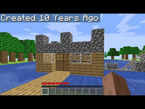 I found my Minecraft world from 10 years ago...
