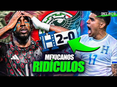 HONDURAS LE CALLÓ LA BOCA a la SELECCIÓN MEXICANA ¡RIDÍCULOS!