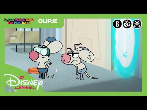 Jongen Meisje Hond Kat Muis Kaas | Een Andere Wereld | Disney Channel NL