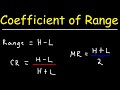 Understanding Range, Mid-Range, and Coefficient of Range