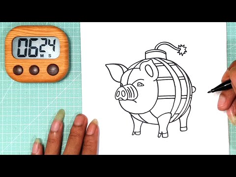 How to Draw Svinino Bombondino