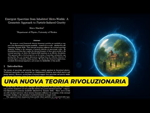 Ho creato una nuova teoria fisica usando ChatGPT
