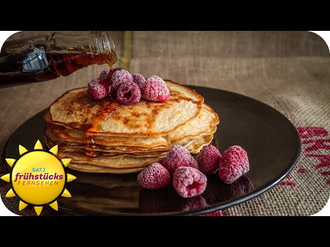 XXL-Pfannkuchen aus dem Backofen | SAT.1 Frühstücksfernsehen