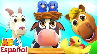 Canción de Sonidos de Animales | Canción de la Granja | A Bebés Contentos - Canciones Infantiles