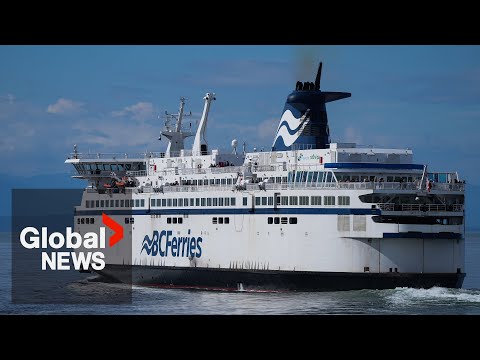 YouTube video thumbnail: BC Ferries Criticized Over Decision to Award Contract to Chinese-Owned Shipyard