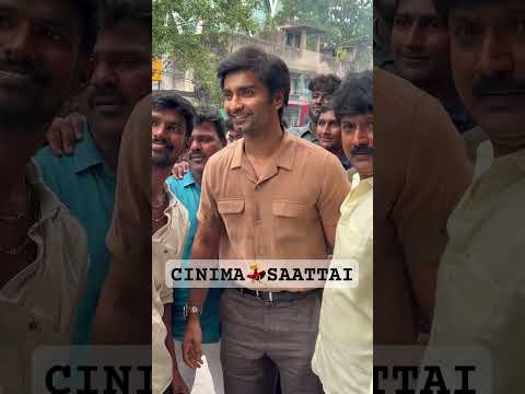 இடையூறு செய்த ரசிகர் அன்பாய் சொன்ன அதர்வா #song #love #entertainment #cinemasaattai #jaguarnathan