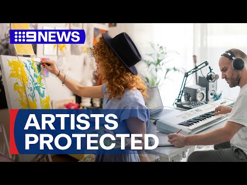 YouTube video thumbnail: Tech Giants Blocked From Accessing Aussie Artists' Material Without Permission