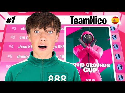GANO EL JUEGO DEL CALAMAR EN FORTNITE