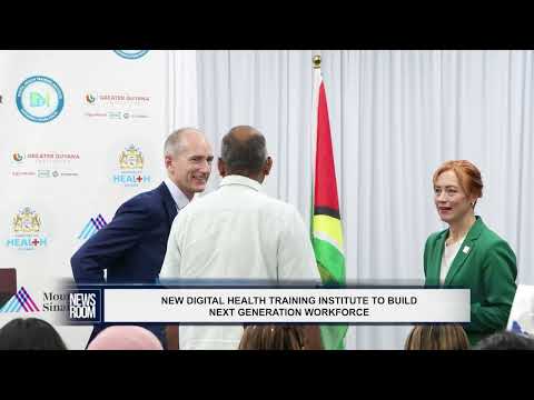 YouTube video thumbnail: New Digital Health Training Institute To Build Next Generation Workforce