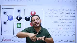 الحصة السادسة من شرح الدرس الاول | البروتينات | احياء 2008 | مع الأستاذ معتصم عبود