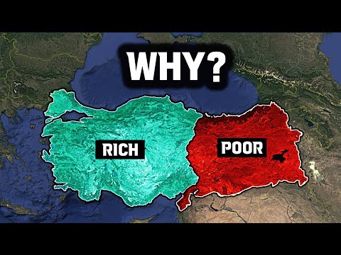 Why Turkey became half rich and half poor?