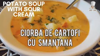 Delicioasa Rețetă de Ciorbă de Cartofi cu Smântână | Pas cu Pas.