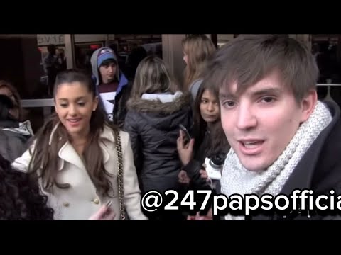 Ariana Grande with Zach Sang leaving her apartment in nyc (FlashBack Friday)