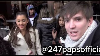 Ariana Grande with Zach Sang leaving her apartment in nyc (FlashBack Friday)
