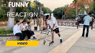 Funny 🤣 public 😱 reaction 👀 #viral #publicreaction #youtube #viralvideo 🙏