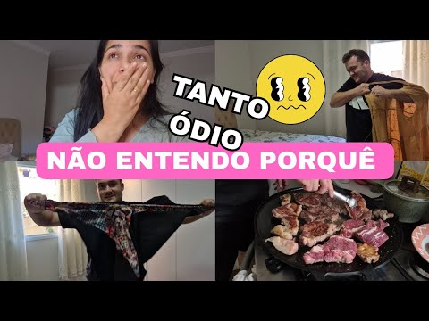 MARIDO RASGOU MEUS VESTIDOS😓 | COMPREI UM TACHO DE FERRO | ROTINA REAL