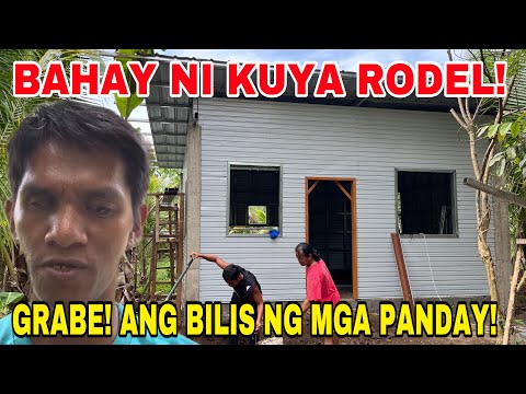 UPDATE SA PABAHAY PROJECT PARA KAY KUYA RODEL! ANG GANDA NA!