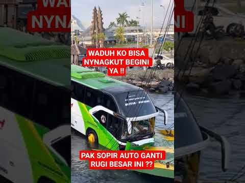 Ko bisa begini ya❗pak sopir pasti ganti rugi besar kalo begini #shorts
