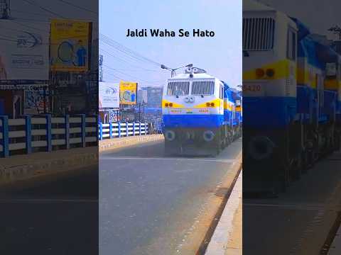 train on road #shorts #funny #trending #memes #rider #bike