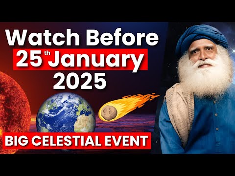 Don't Miss!! The Planetary Alignment on January 25, 2025! #sadhguru