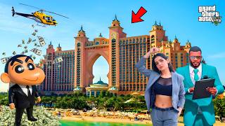 Shinchan & Franklin Open The Best 5-Star Hotel in GTA 5!