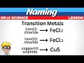 Valency and Chemical Formulas of Transition Metals