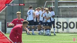 England U18 Schoolboys V Wales U18 Schoolboys - Extended Highlights