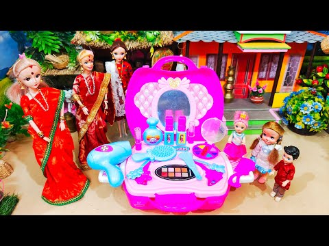 My Little Daughter Part-611 || মিঠিরা Make-up Box decoration করলো || Putuler Golpo