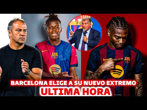 🚨BOMBAZO DEL BARCELONA - NUEVO EXTREMO IZQUIERDO - NICO WILLIAMS Y RAFAEL LEAO