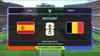 Spain vs. Belgium | Levi's Stadium | FIFA World Cup 2026 Quarterfinals 