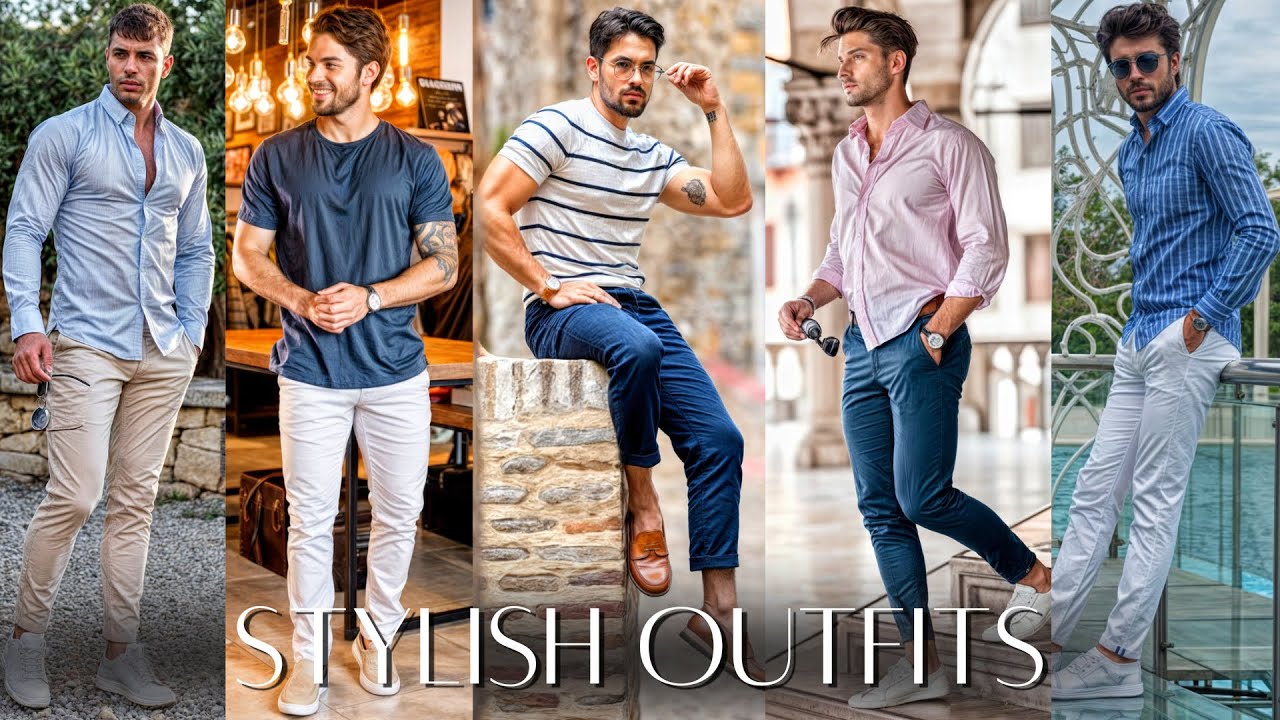 Most Stylish Men’s Outfit Ideas | Casual Outfits For Men | Men’s Fashion Ideas 2024