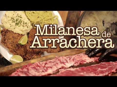 Tremenda MILANESA de Arrachera (Entraña) | Munchies Lab