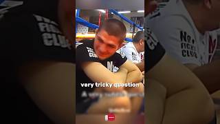 Khabib Got Shy in Front of His Father | #ufc #shorts